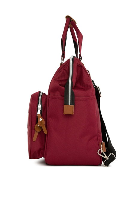 Zoozie Bags Bolsa de Pañales Tamaño Maxi Rojo Clarete